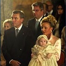 Princess Maria Carolina baptised at the Royal Palace of Caserta