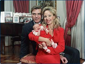The Duchess of Calabria gives birth to her second child on the first day of the New Year