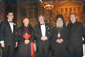 British and Irish Delegation hosts Gala Dinner in honour of the Cardinal Archbishop of Washington and Prior of the United States Delegation of the Constantinian Order