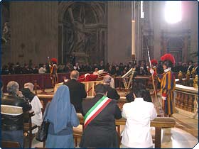 Duke and Duchess of Calabria attend State Funeral of Pope John Paul II