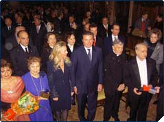 The Duke and Duchess of Calabria attend annual delegation Royal Gala Dinner