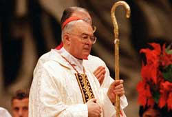 Constantinian Knight Cardinal Virgilio Noè passes away