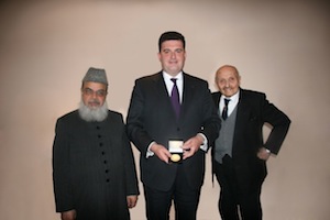 Sternberg Interfaith Gold Medallion awarded to Delegate