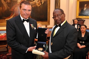 President and First Lady of Dominica honoured by Constantinian Order at London Ceremony