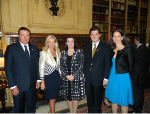 Duke & Duchess of Castro meet with Kosovan Leaders