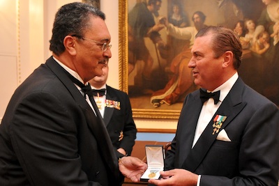 Prime Minister of St Lucia honoured by Constantinian Order