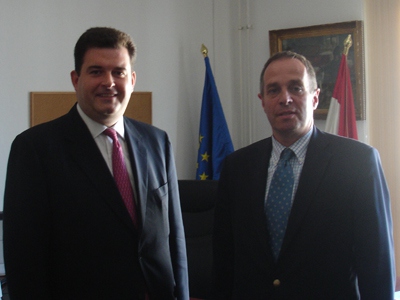British and Irish Delegate meets Minister of Religions of Hungary