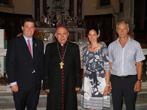 Delegate visits Kotor Bay and attends mass during visit to Montenegro