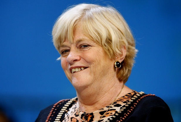 Delegation Dame Ann Widdecombe invested as Dame of St Gregory