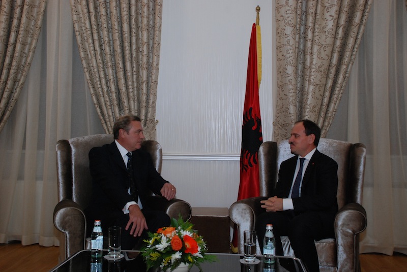 President of Albania decorates Grand Master and Grand Prior of the Constantinian Order