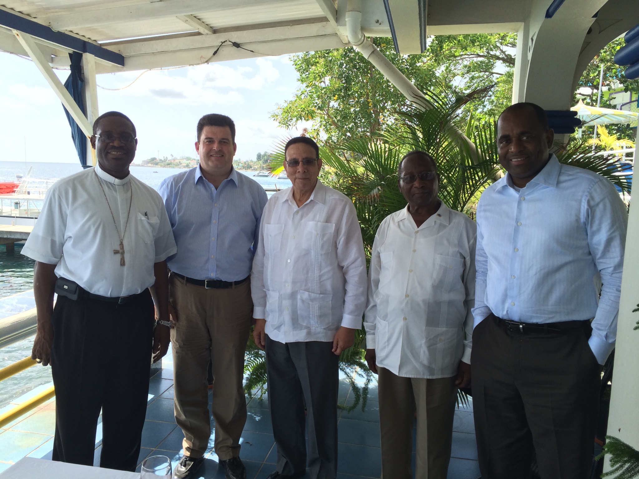 Delegate Anthony Bailey visits the Commonwealth of Dominica