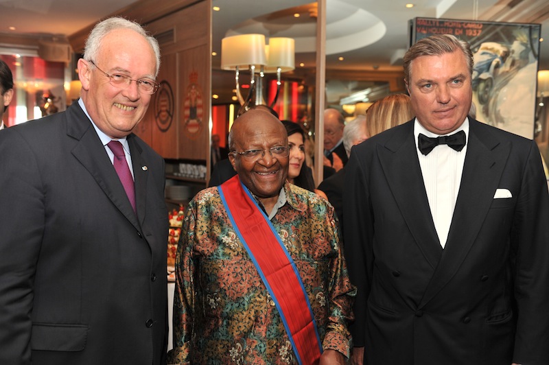 Archbishop Desmond Tutu invested into the Royal Order of Francis I