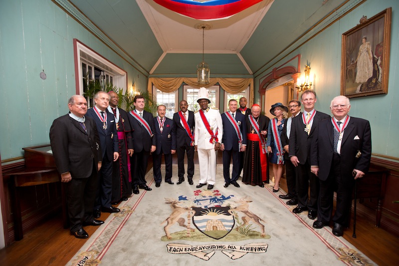 Constantinian Order's Grand Master & Cardinal Grand Prior officially visit Antigua and Barbuda and launch extensive Caribbean-wide charitable programme