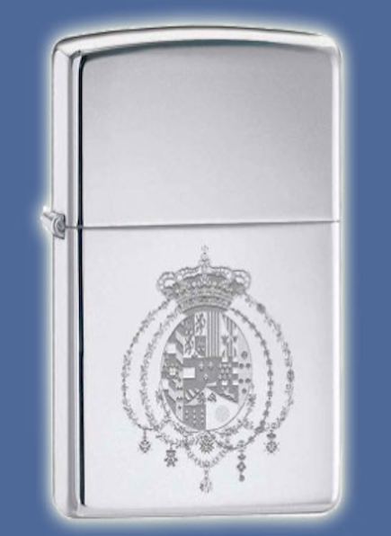 Royal House of Bourbon Two Sicilies Zippo lighter