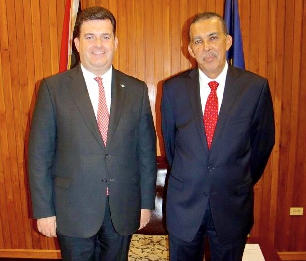 Delegate visits President of Trinidad and Tobago