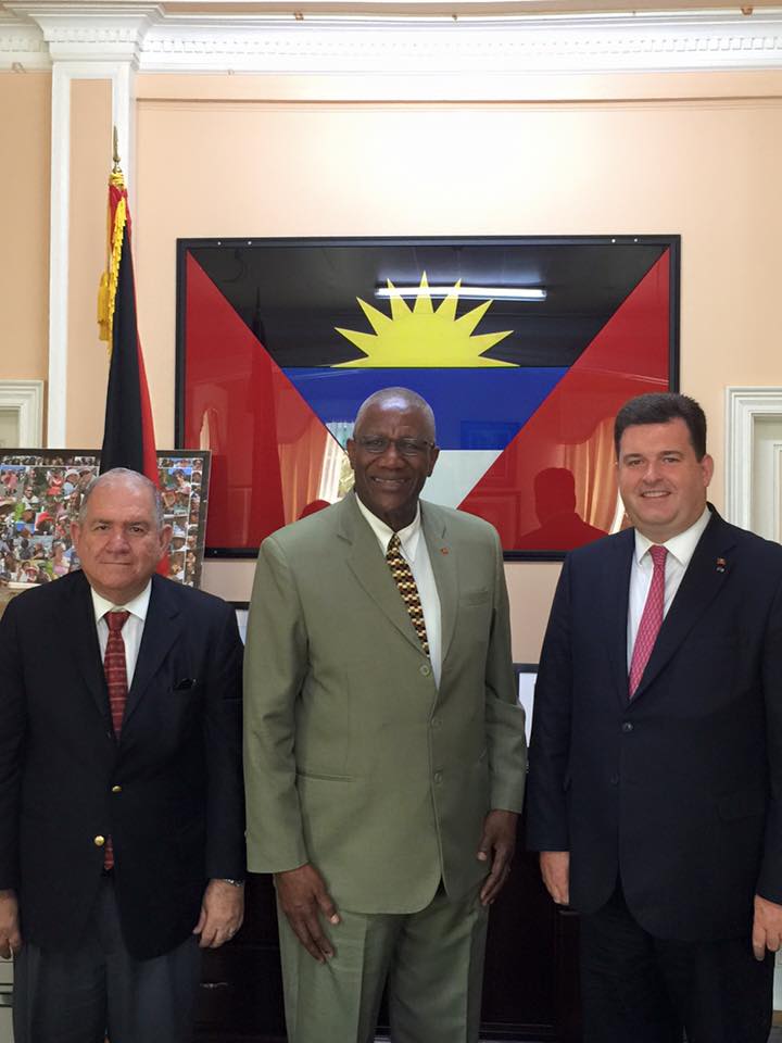 Delegate visits the Order’s charitable projects in Antigua and Barbuda