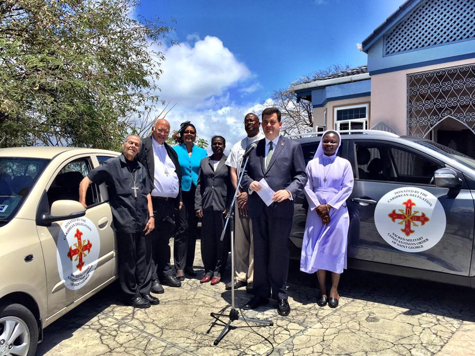 Delegate launches charitable projects during Official Visit to Grenada