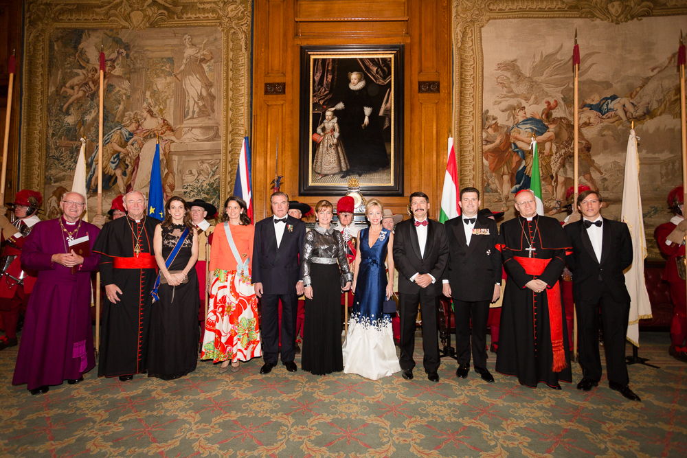 St Thomas à Becket Banquet in Honour of the President of Hungary and The Duke of Castro