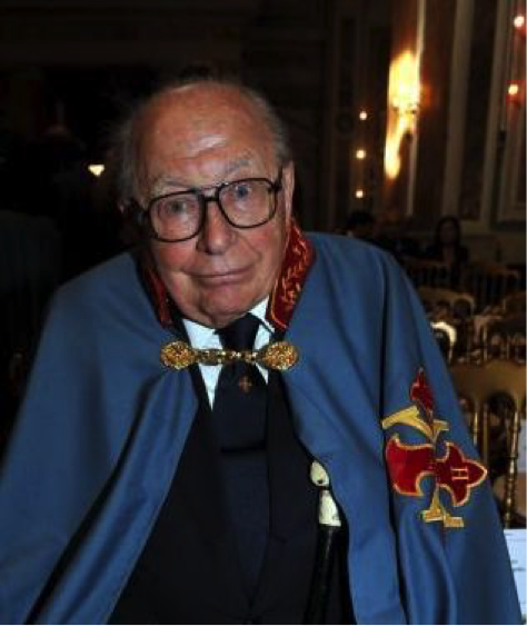 Former Grand Chancellor, His Excellency Marchese Professor Aldo Pezzana Capranica del Grillo, GCJCO, passes away