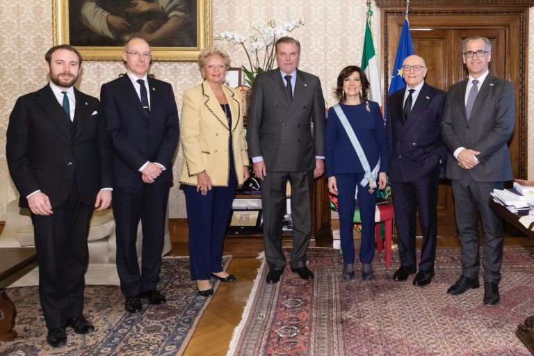 Constantinian Order renew historic ties with the Senate of the Italian Republic and the Italian Ministry of Defence in Rome